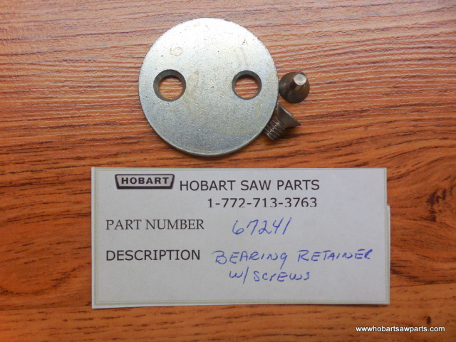 Bearing Retainer & Screws for Hobart 5212 Saw Replaces 67241 & SC-99-4